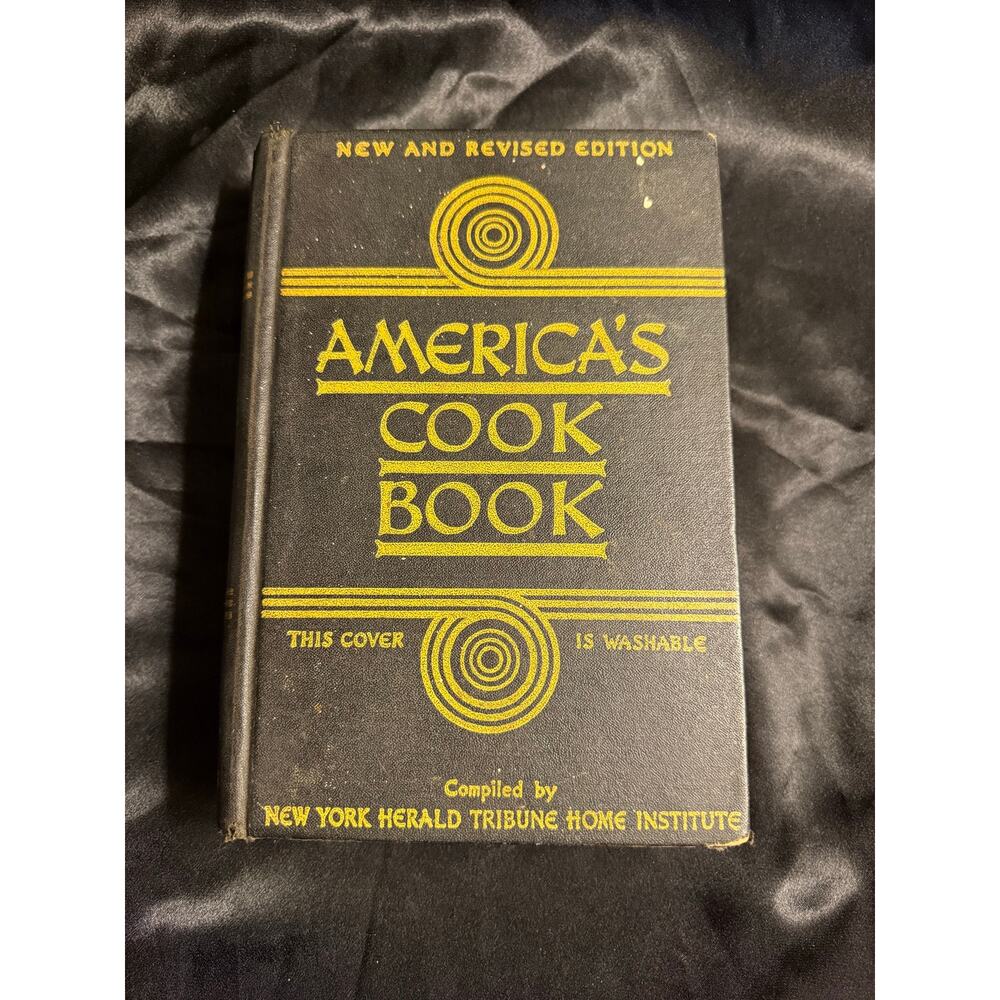 Vintage 1940’s edition of America’s Cook Book